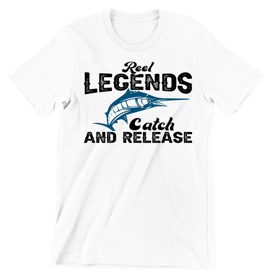 Reel Legends Catch And Release - funny fishing t shirts_fishing t shirts funny_funny fishing shirts for men_funny fishing tee shirts_funny womens fishing shirts_funny bass fishing shirts_funny fishing shirts for women_fishing shirts funny_funny fishing shirts_fishing t shirts