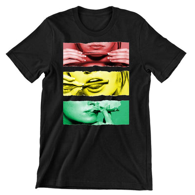 Sexy Girl Rolling Blunt Rust Color-weed shirts for females_weed t shirts online_weed shirts funny_vintage weed shirts_weed strain shirts_weed smoking shirts_weed shirts cheap_subtle weed shirts_best weed shirts_weed shirts
