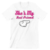 She Is My Best Friend Pink - bff shirts for 2_bff shirts for 3_bff shirts for 4_bff t shirts for 2_cute bff sweatshirts_bff matching shirts_cute bff shirts_bff shirts cheap_bff shirts_bff sweatshirts