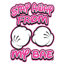 Stay Away From My Bae /Left Side - t shirts for valentine's day_valentine day t shirts_valentine's day t shirts_long sleeve valentine shirts_valentine's day tee shirt_valentine day tee shirts_valentines day shirt ideas_matching couple t shirts_couple matching t shirts_matching t shirts for couples