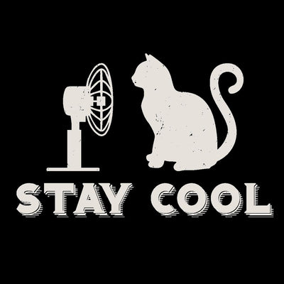 Stay Cool - cat t shirts funny_crazy cats t shirts_t shirts with cats on them_i love cats t shirts_cat t shirts online_cats on t shirts_cats t shirts_cats the musical t shirts_cat t shirts womens_life is good cat t shirts_mens cat t shirts
