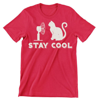 Stay Cool - cat t shirts funny_crazy cats t shirts_t shirts with cats on them_i love cats t shirts_cat t shirts online_cats on t shirts_cats t shirts_cats the musical t shirts_cat t shirts womens_life is good cat t shirts_mens cat t shirts