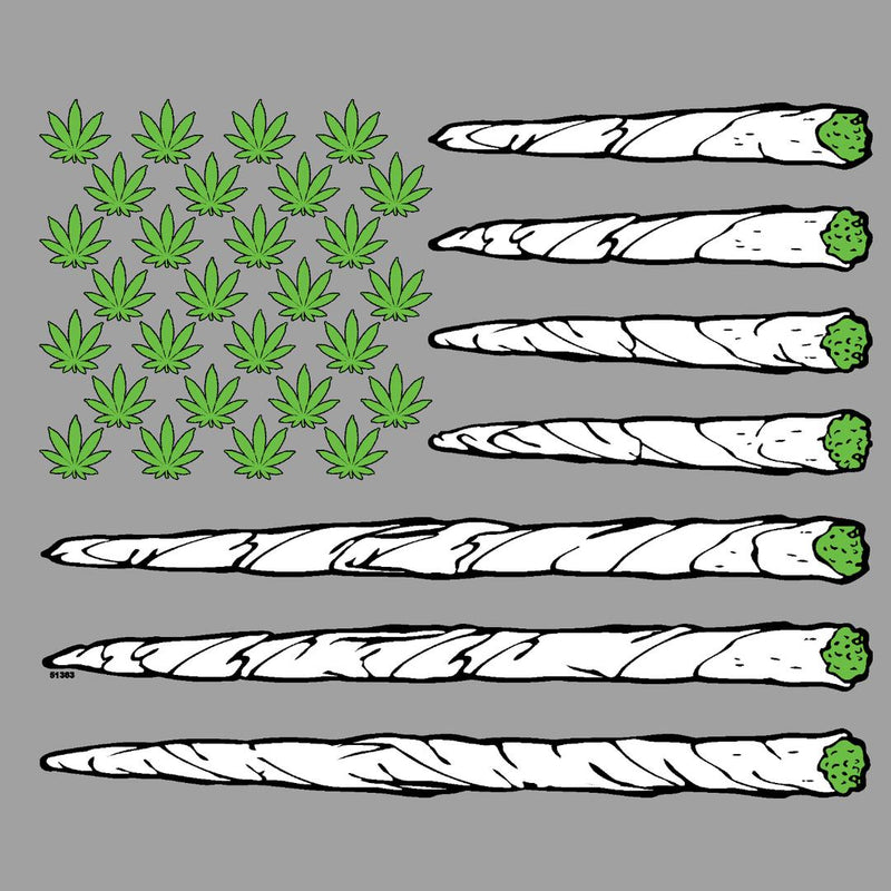 USA weed flag