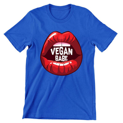 Vegan Babe - vegan friendly t shirts_vegan slogan t shirts_best vegan t shirts_anti vegan t shirts_go vegan t shirts_vegan activist shirts_vegan saying shirts_vegan tshirts_cute vegan shirts_funny vegan shirts_vegan t shirts funny