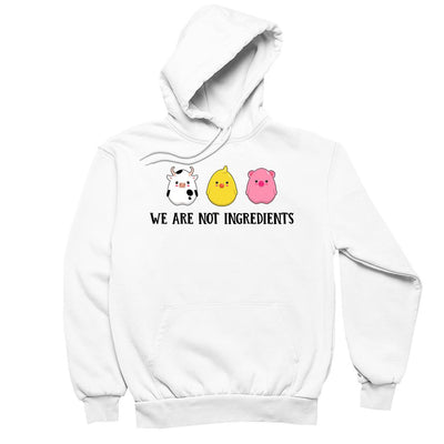 We Are Not Ingredients - vegan friendly t shirts_vegan slogan t shirts_best vegan t shirts_anti vegan t shirts_go vegan t shirts_vegan activist shirts_vegan saying shirts_vegan tshirts_cute vegan shirts_funny vegan shirts_vegan t shirts funny